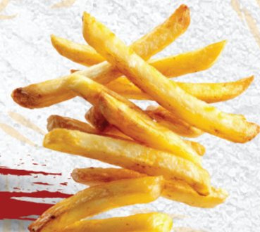 Papas fritas doradas